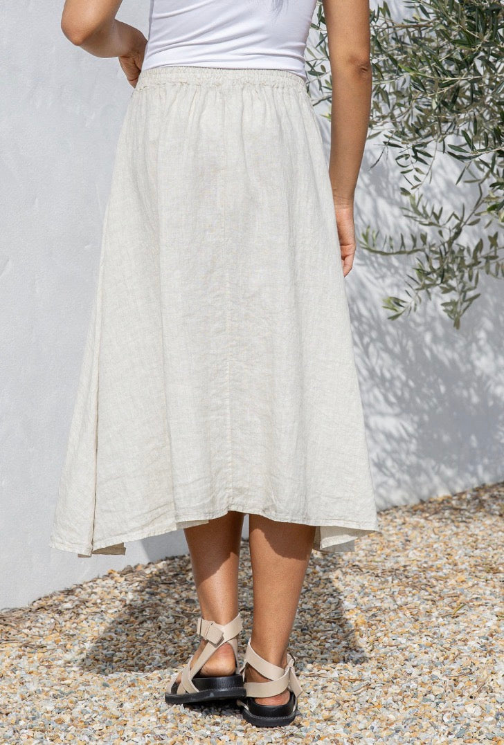 Free Angel - Talento - Italian Linen Skirt