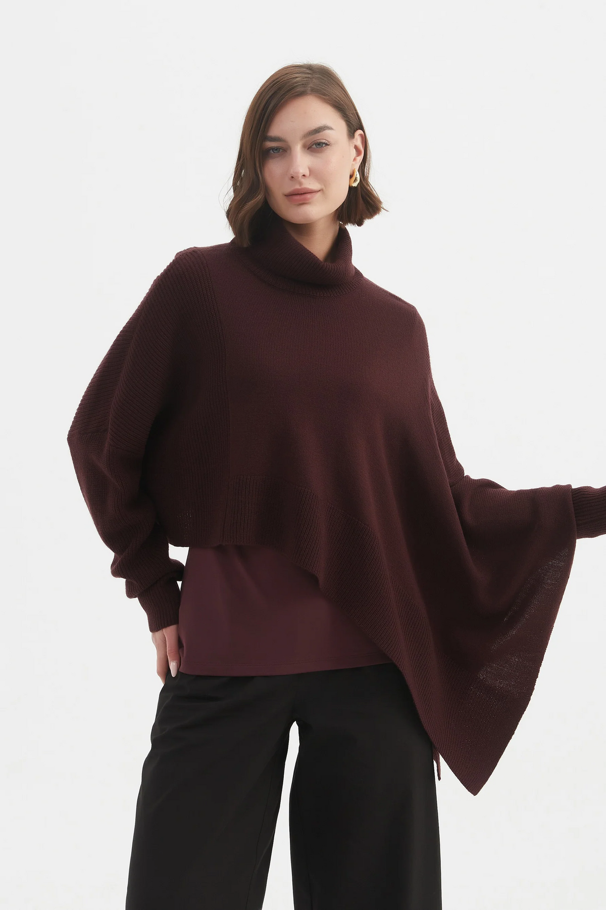 Tirelli Asymmetric Crop Knit - Various Colours