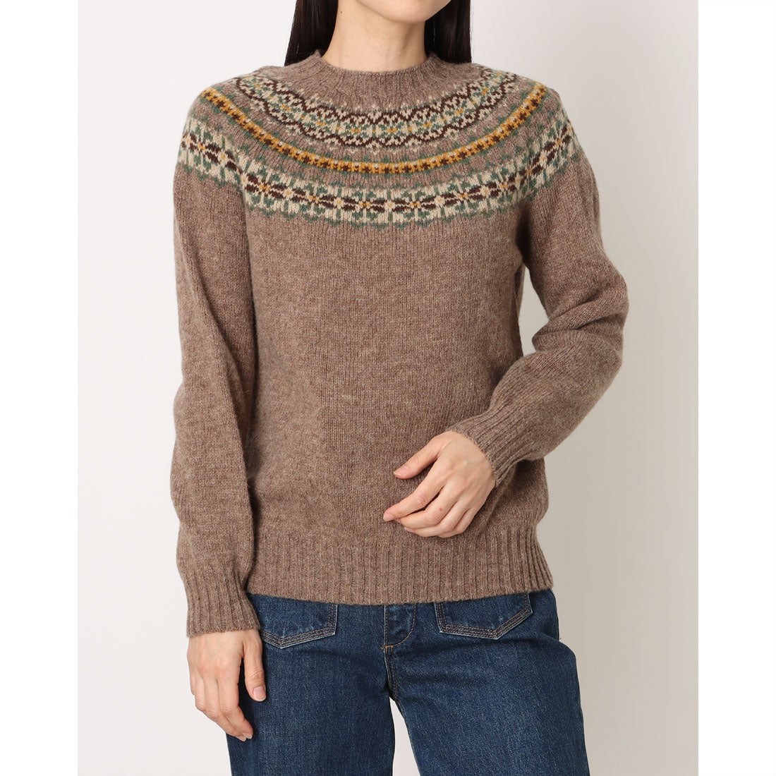 Harley of Scotland - Fairisle Super Knit - Tundara