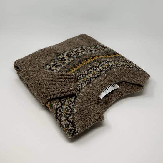 Harley of Scotland - Fairisle Super Knit - Tundara