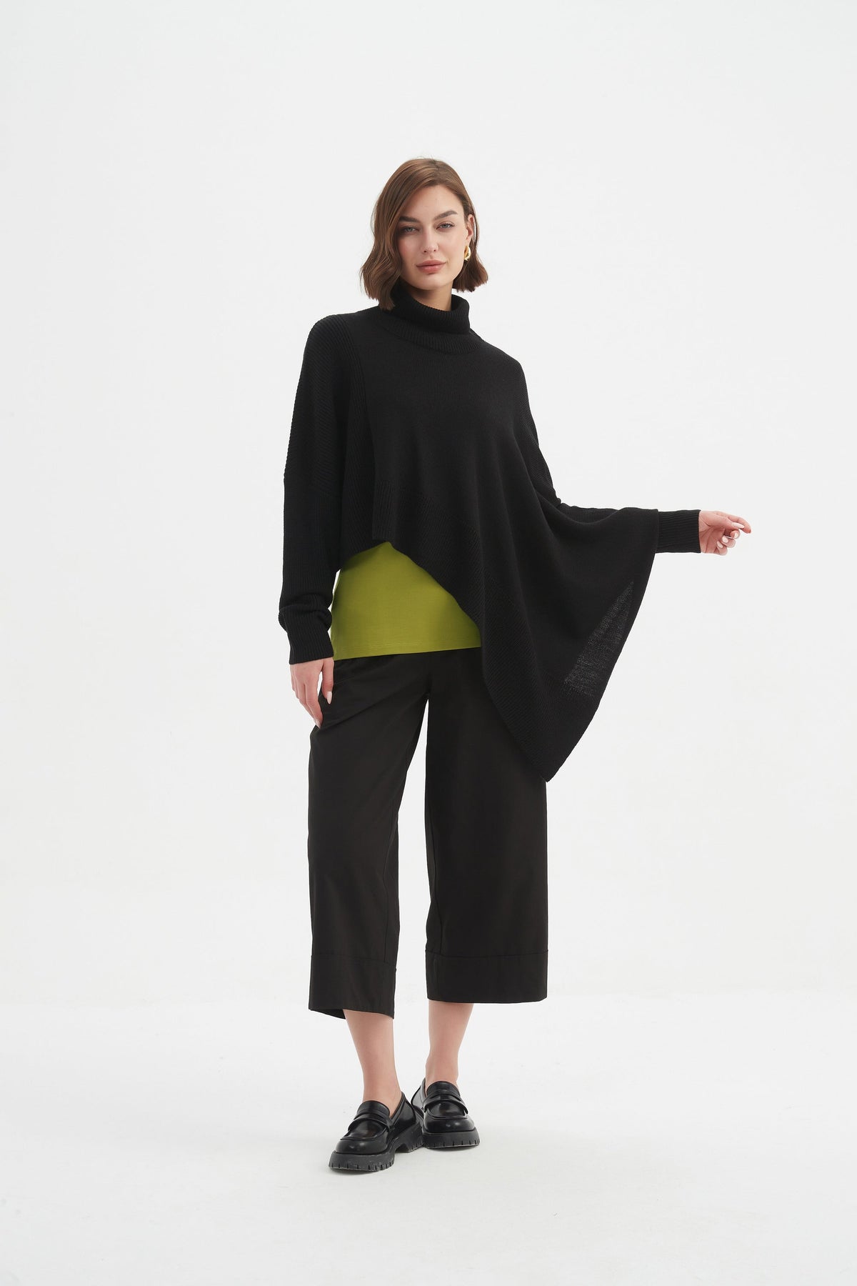 Tirelli Asymmetric Crop Knit - Various Colours