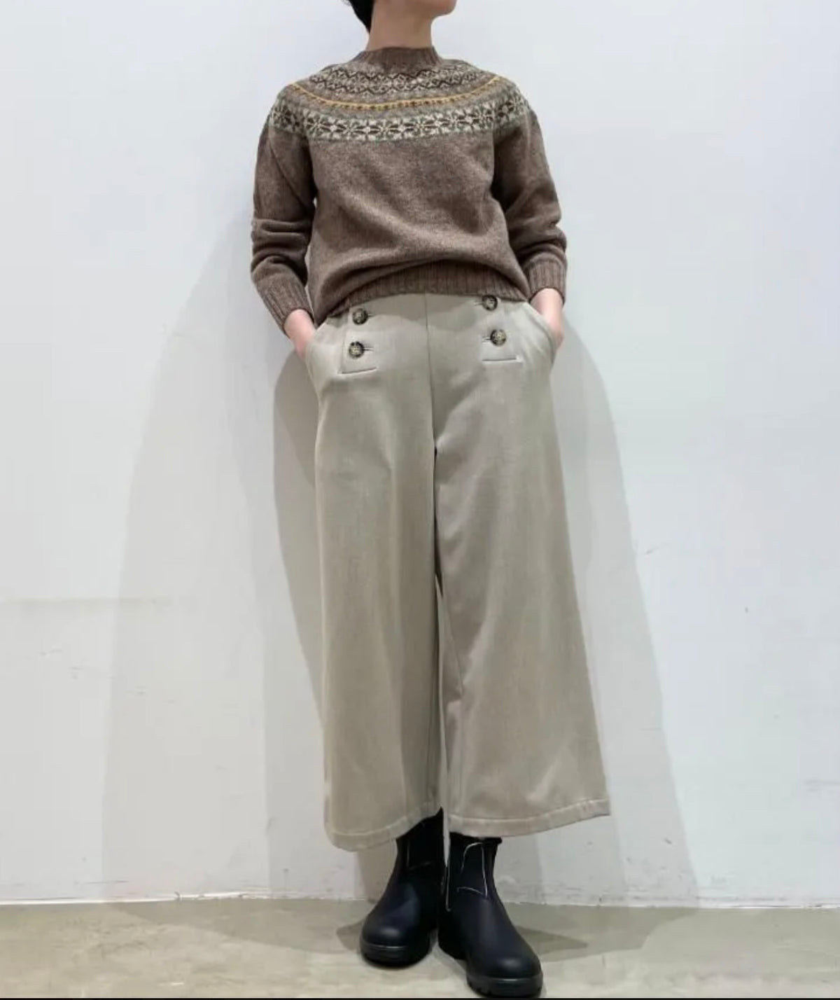 Harley of Scotland - Fairisle Super Knit - Tundara