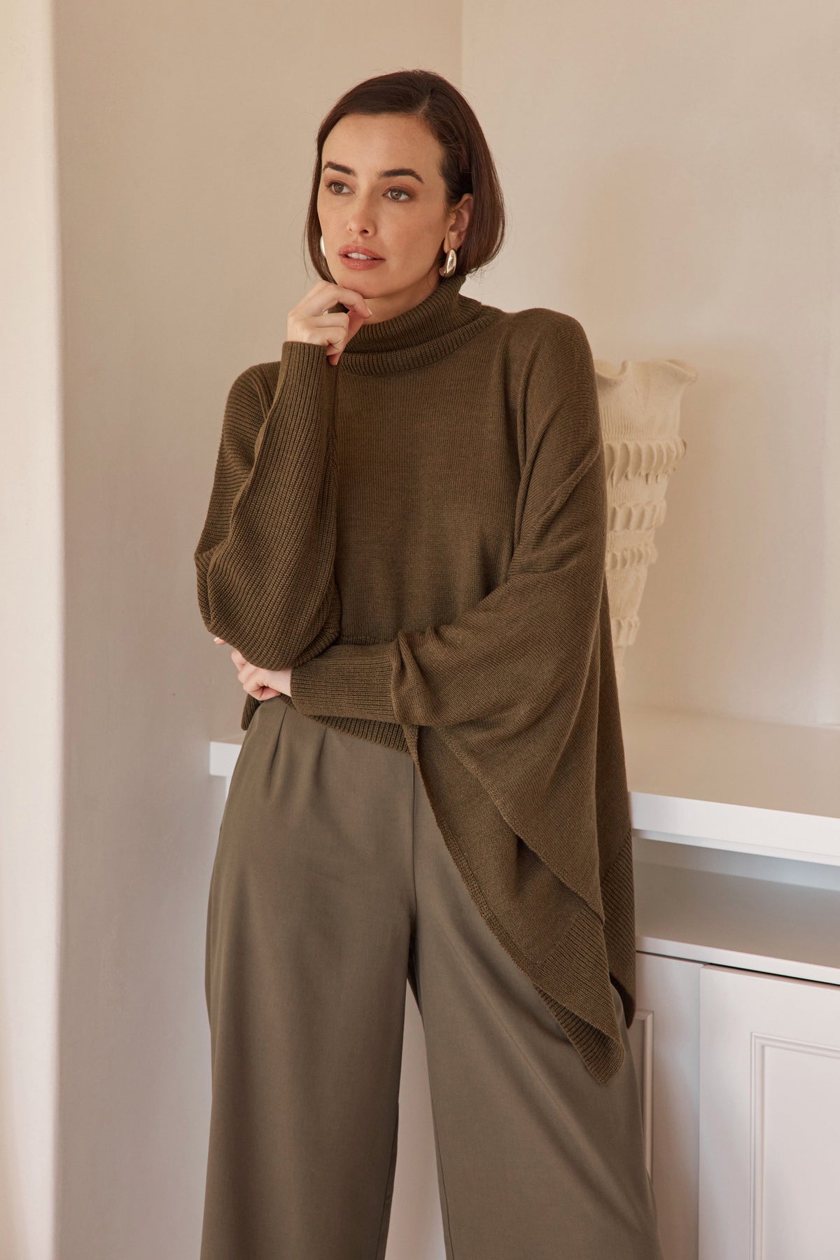 Tirelli Asymmetric Crop Knit - Various Colours