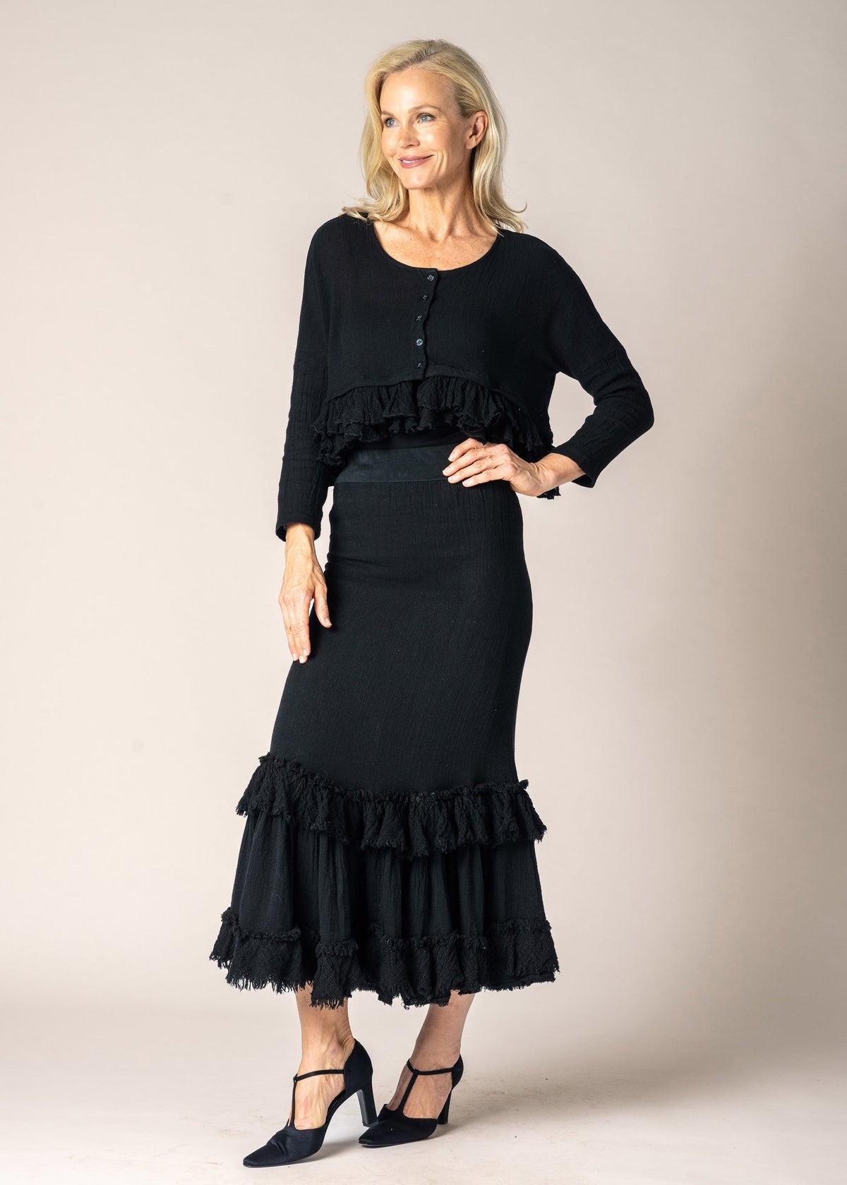 Imagine Fashion - ‘Patsy’ Jacket - Onyx