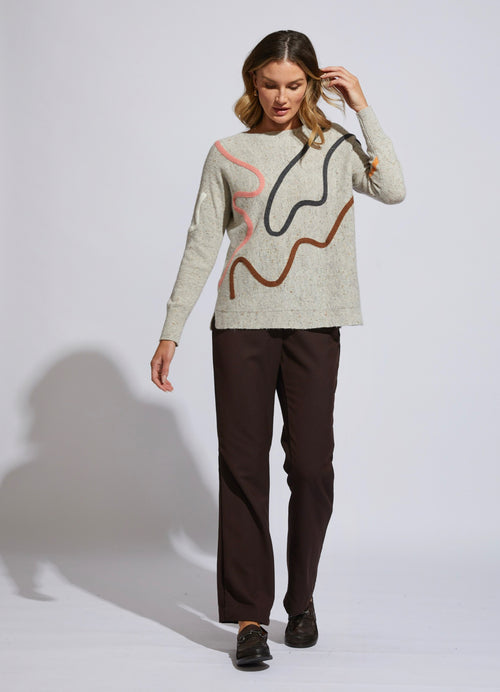 LD & Co Curly Wurly Jumper - Natural