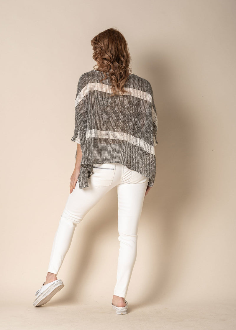 LD & Co Lace Up Jumper - Chambray