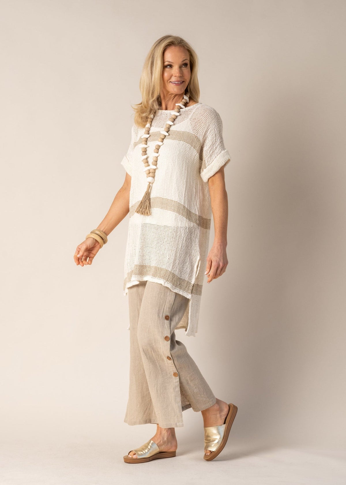 Imagine Fashion - ‘Romilly’ Linen Top - Various Colours