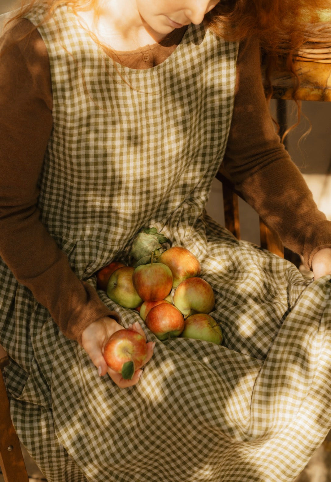 Montaigne - Sartene - French Linen Dress - Gingham
