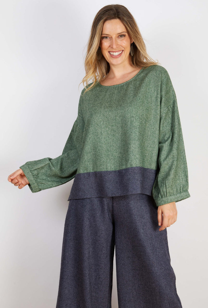 Wool Blend Top - Various Colours