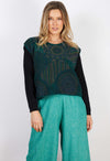 Cotton Recycled Fiber Blend Oversized Vest - Various Colours
