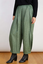 Wool Blend Oversized Pant - Various Colours