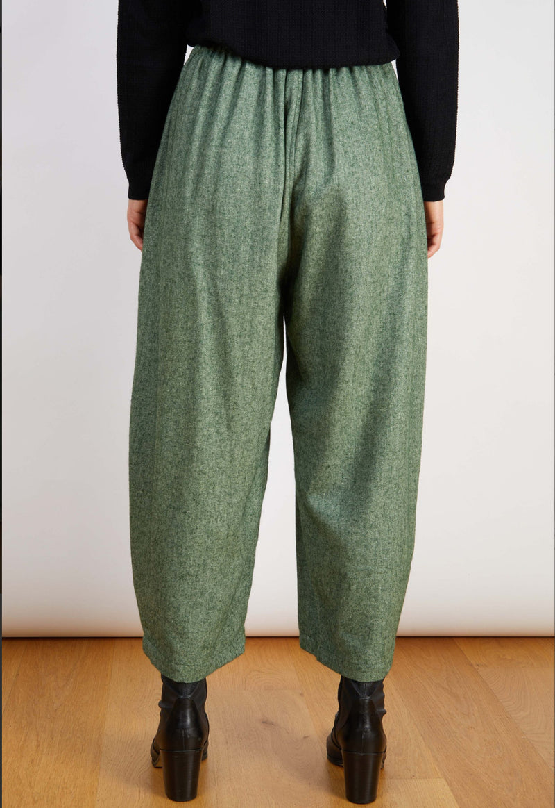 Wool Blend Oversized Pant - Various Colours