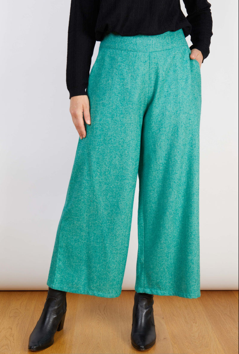 Wool Blend Oversized Pant - Various Colours
