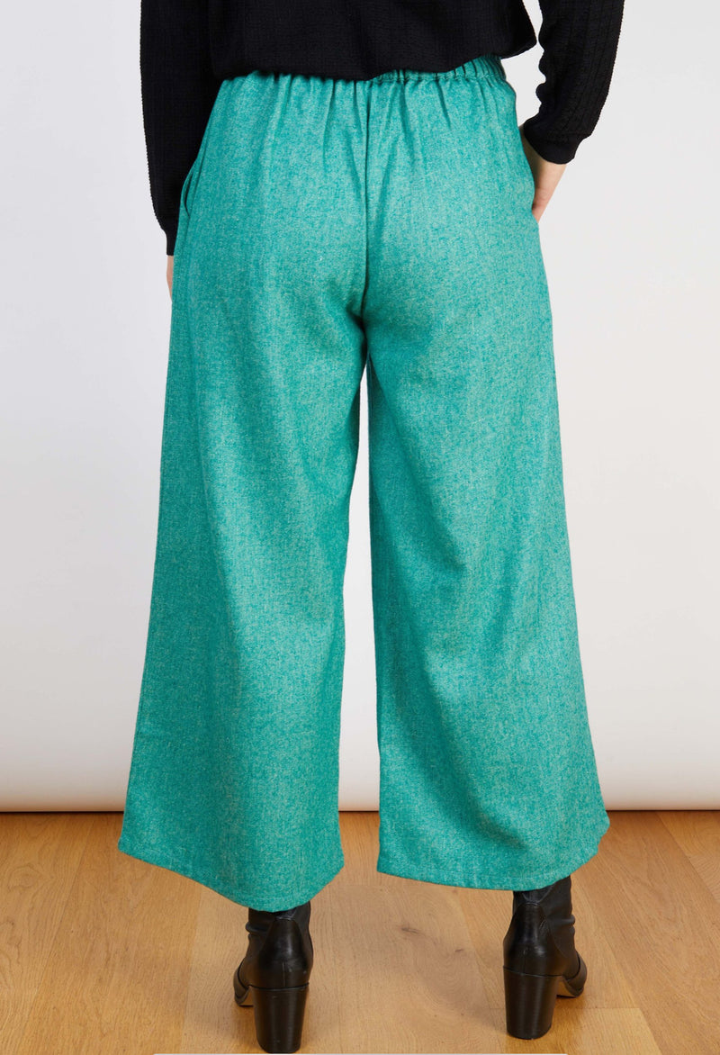 Wool Blend Oversized Pant - Various Colours