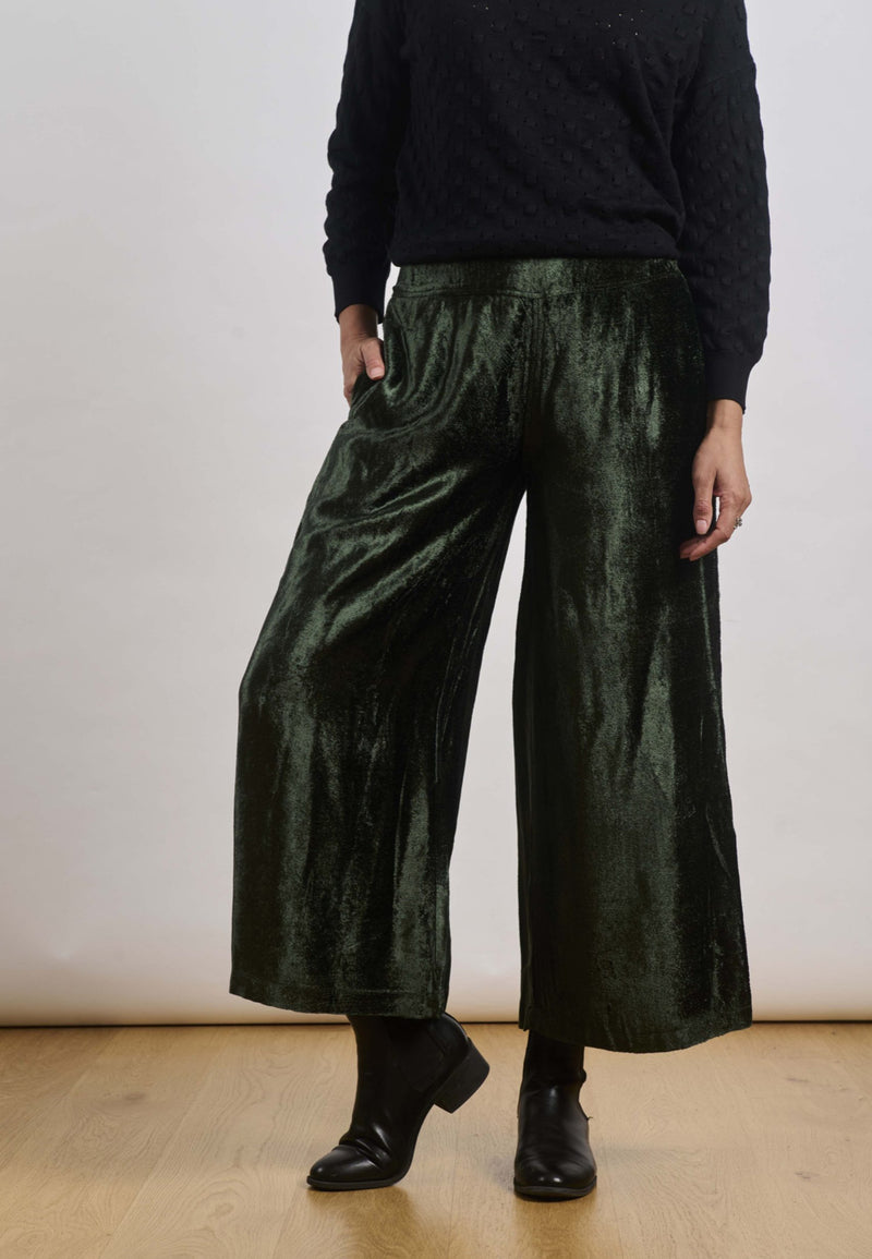Viscose Velvet Pant - Various Colours