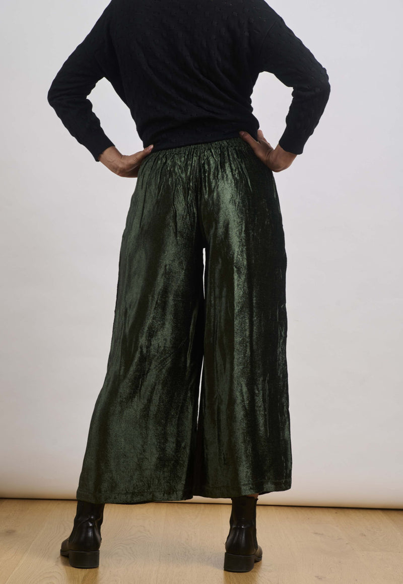 Viscose Velvet Pant - Various Colours