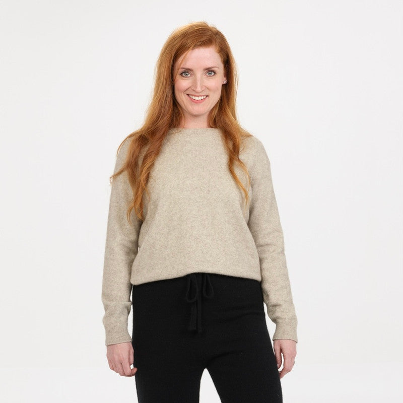 Paihamu - Merino Possum Classic Crop Sweater