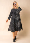 Imagine Fashion ‘Luella’ Cotton Dress - Onyx