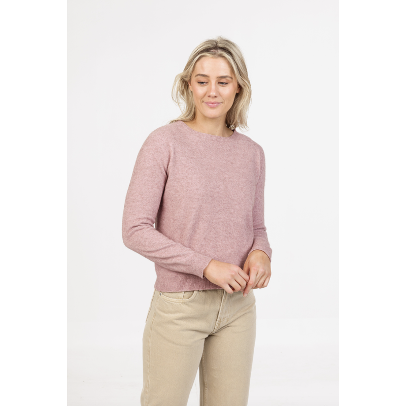 Paihamu Merino Possum Classic Crop Sweater - Various Colours