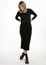 Paihamu Merino Possum Ribbed Skirt - Various Colours
