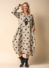 Imagine Fashion ‘Alpine’ Cotton Dress - Latte