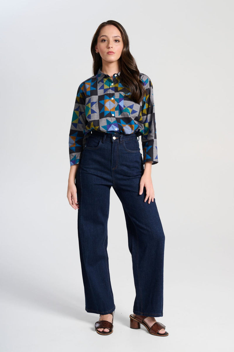 Olga De Polga ‘Santana’ Jeans - Indigo Wash Denim