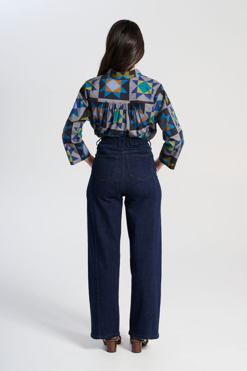 Olga De Polga ‘Santana’ Jeans - Indigo Wash Denim
