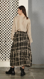 Imagine Fashion ‘Winston’ Cotton Skirt - Khaki