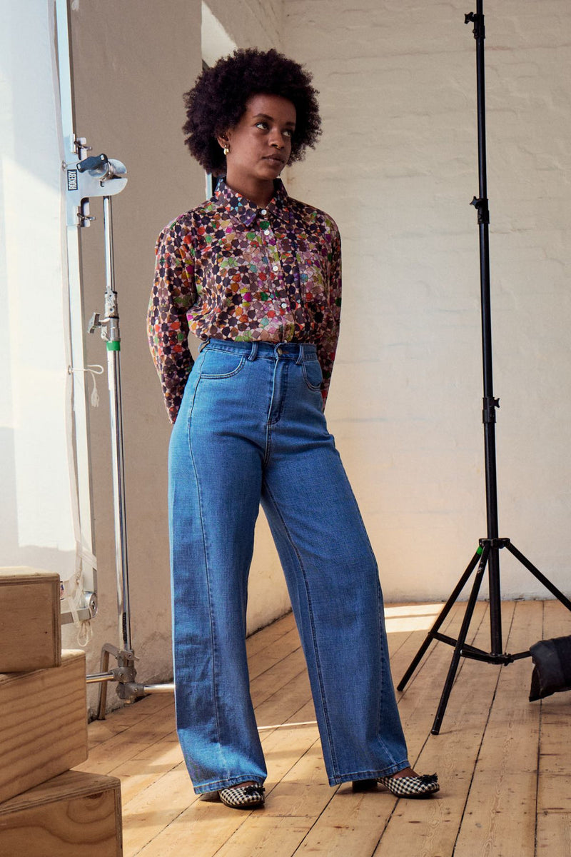 Olga De Polga ‘Santana’ Jeans - Original Wash Denim