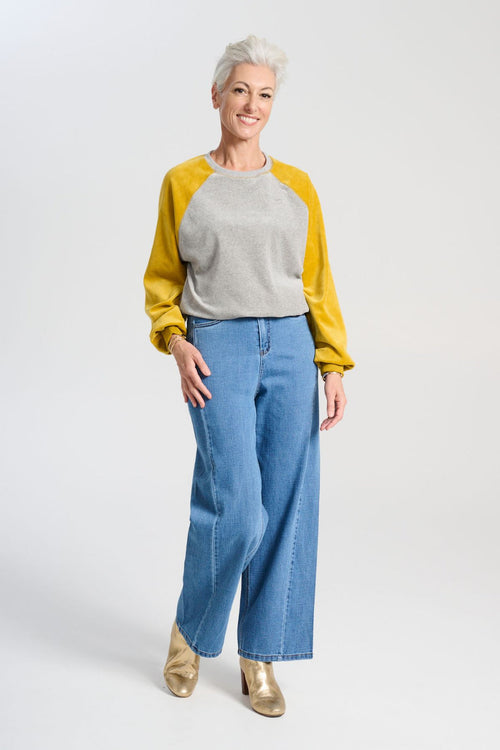 Olga De Polga ‘Santana’ Jeans - Original Wash Denim