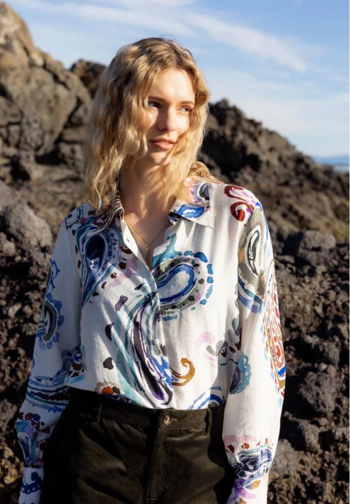 NERIS - Gaia - Shirt - Paisley