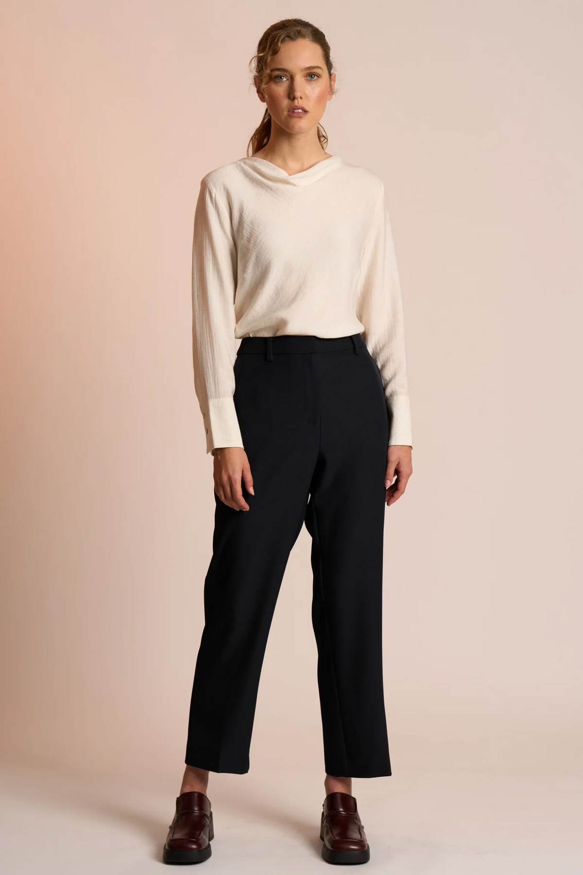 NERIS - Ines - Long Sleeve Top - Rice
