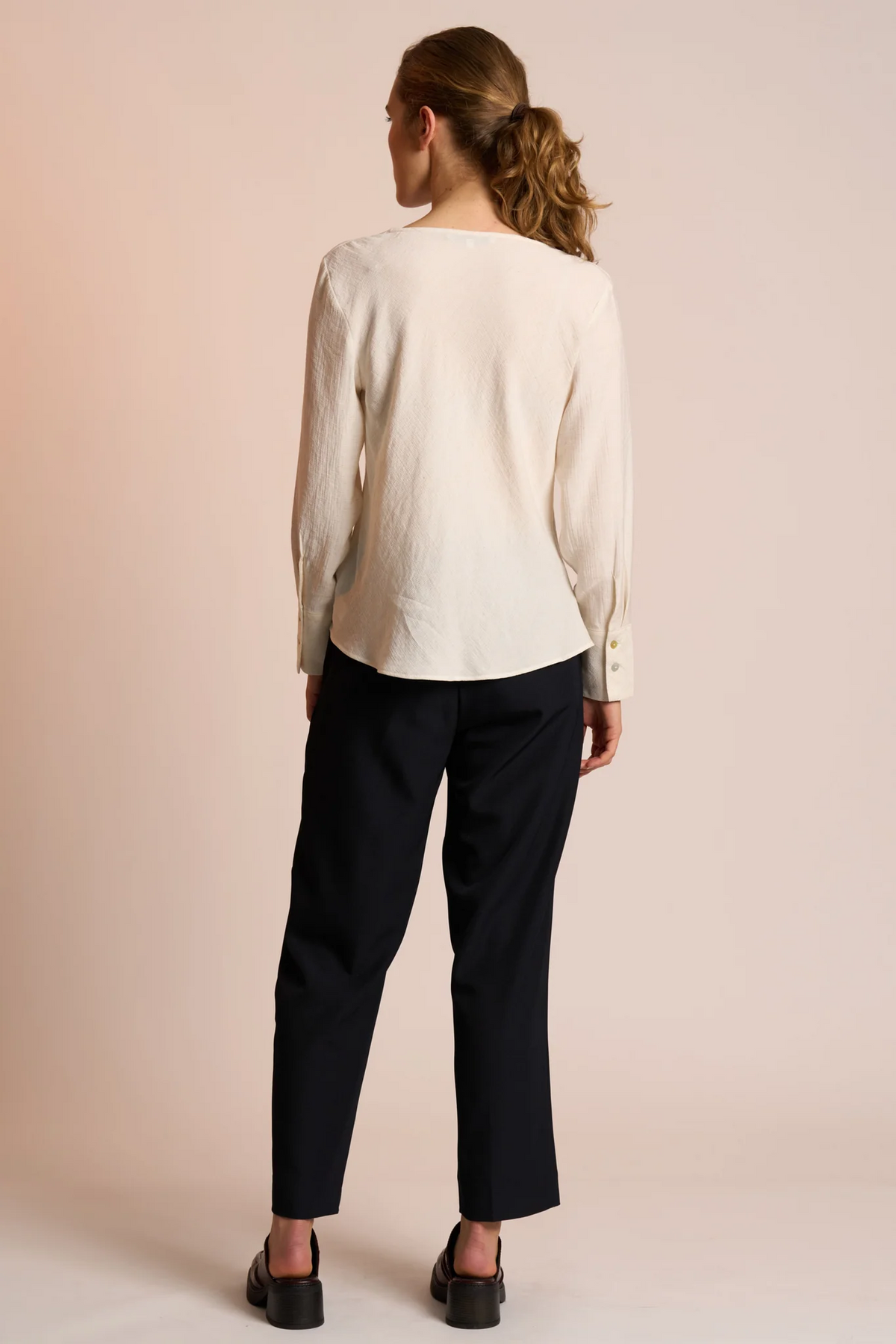 NERIS - Ines - Long Sleeve Top - Rice
