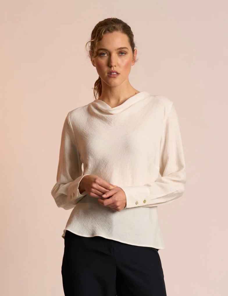 NERIS - Ines - Long Sleeve Top - Rice
