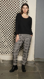 Imagine Fashion ‘Kairo’ Linen Pant - Onyx