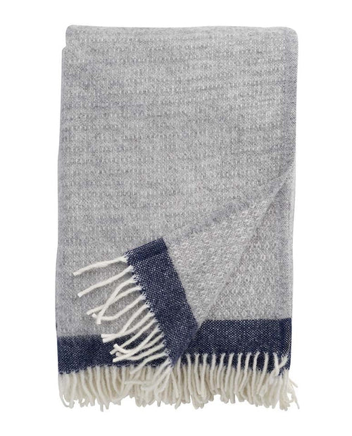 Klippan ‘Hampus’ Organic Wool Blanket - Various Colours