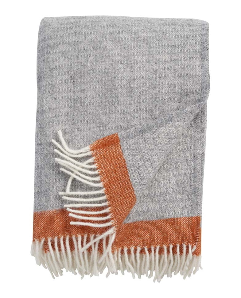 Klippan ‘Hampus’ Organic Wool Blanket - Various Colours