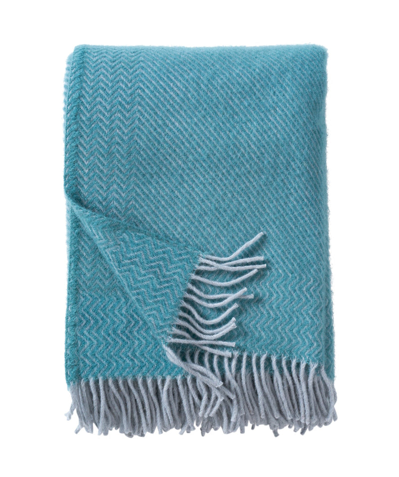 Klippan ‘Bazaar’ Eco Lambs Wool Blanket - Various Colours
