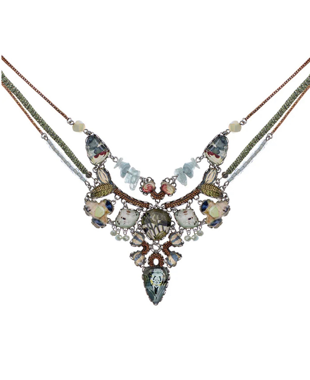AYALABAR - Pendant Necklace - Neptune's Garden