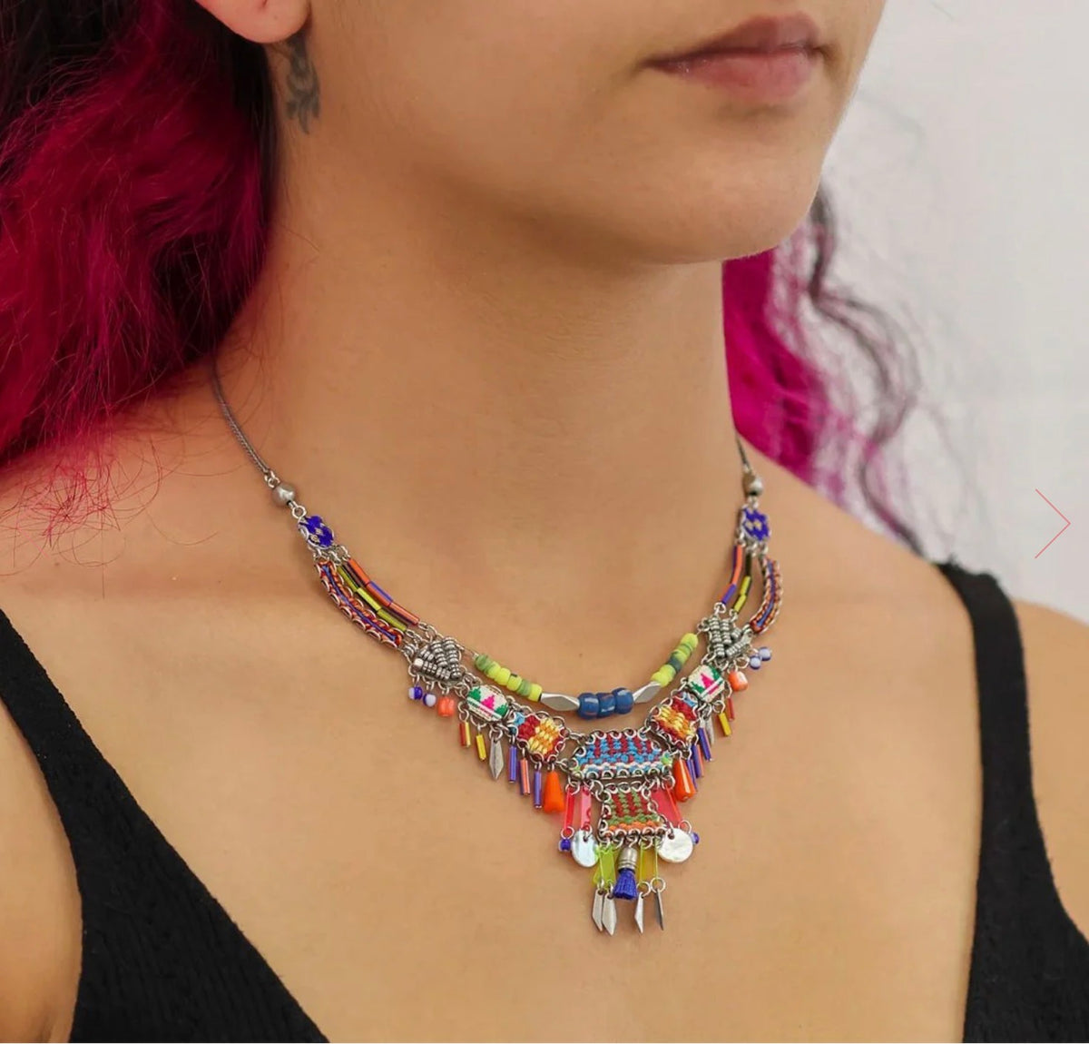 AYALA BAR - Pendant Necklace - African Dance Prism