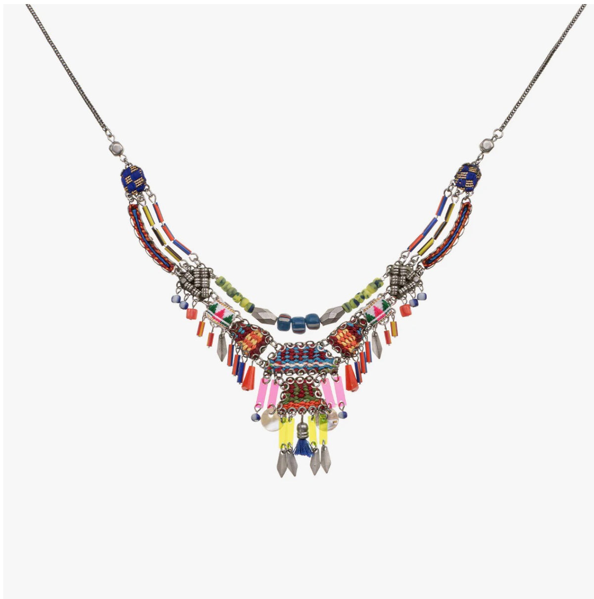AYALABAR - Pendant Necklace - African Dance Prism