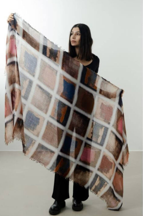 ‘Annica’ Australian Merino Scarf