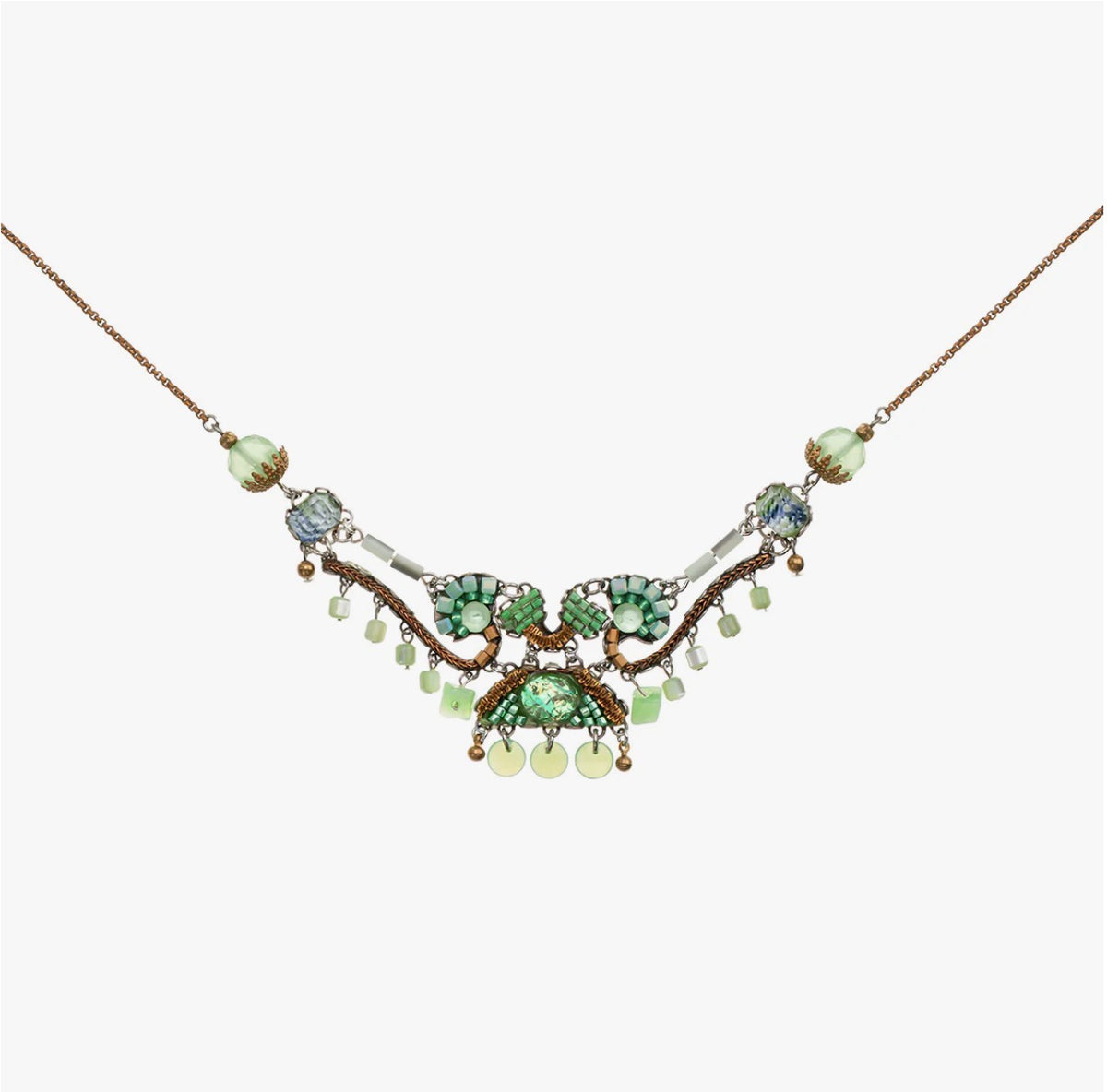 AYALABAR - Pendant Necklace - Seagrass