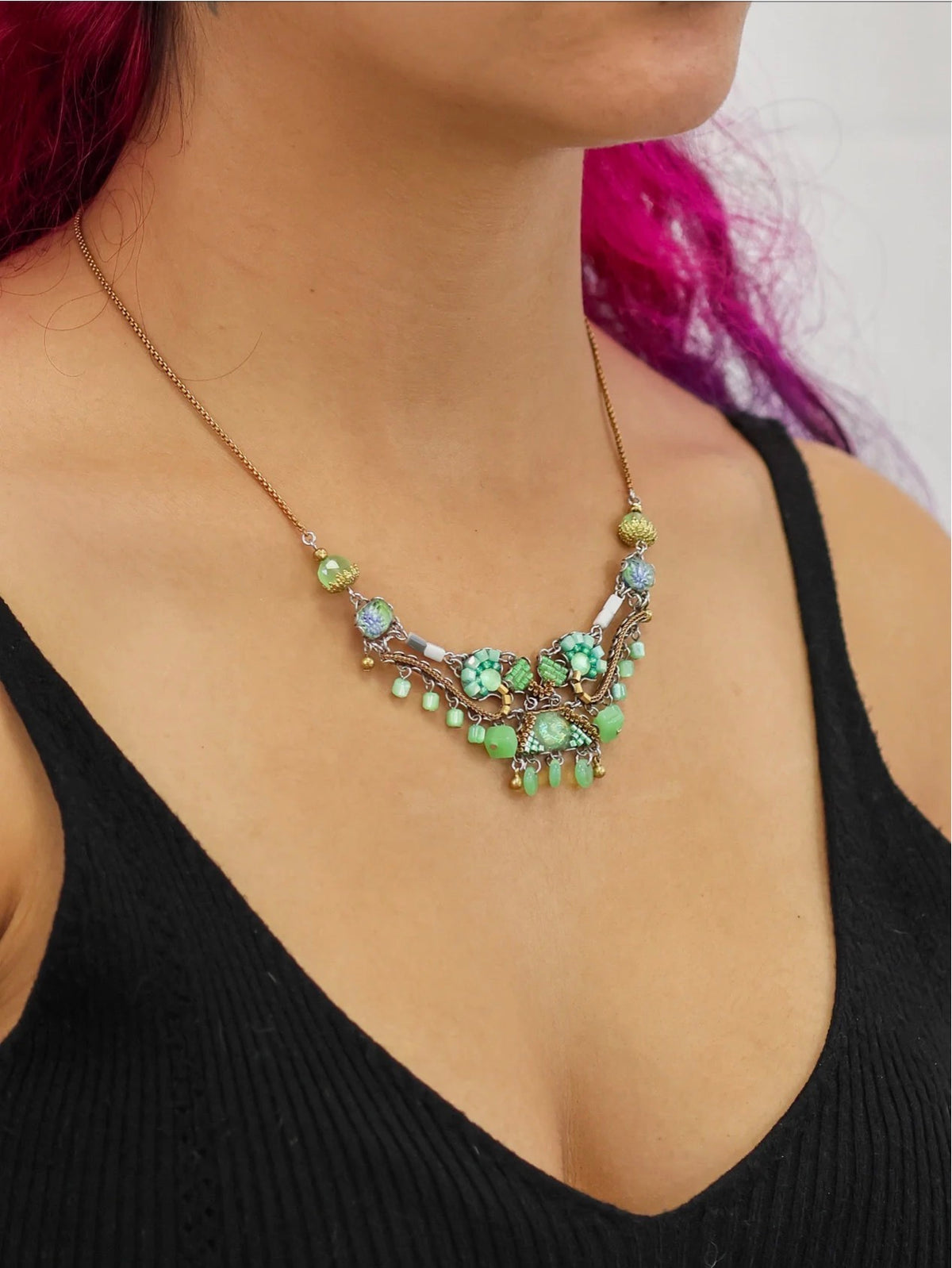 AYALA BAR - Pendant Necklace - Seagrass
