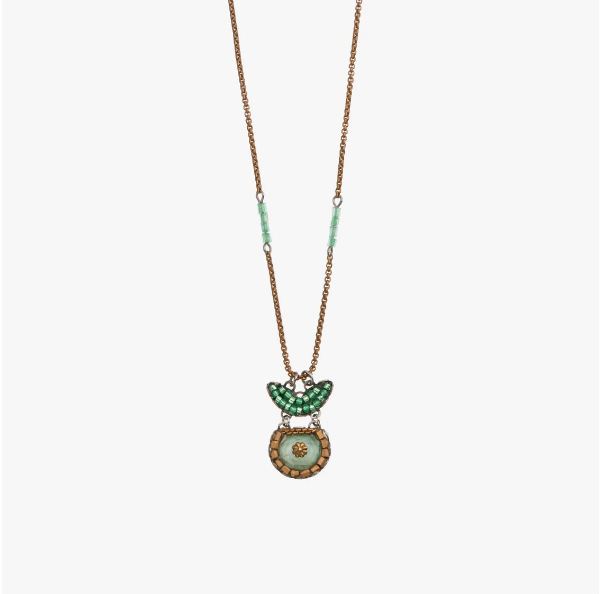 AYALABAR - Pendant Necklace - Seagrass Amamo