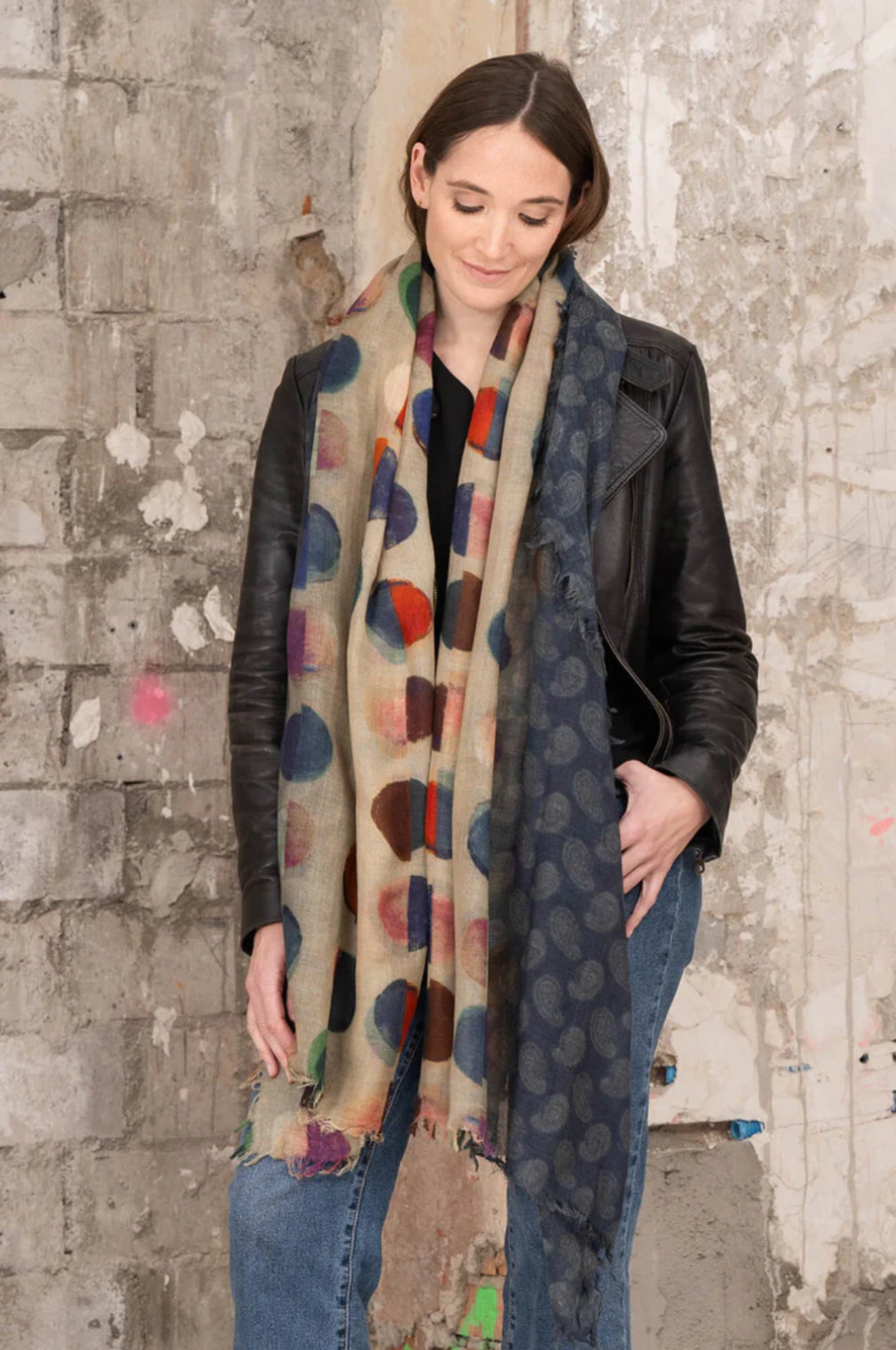 ‘Ayaka’ Australian Merino Scarf