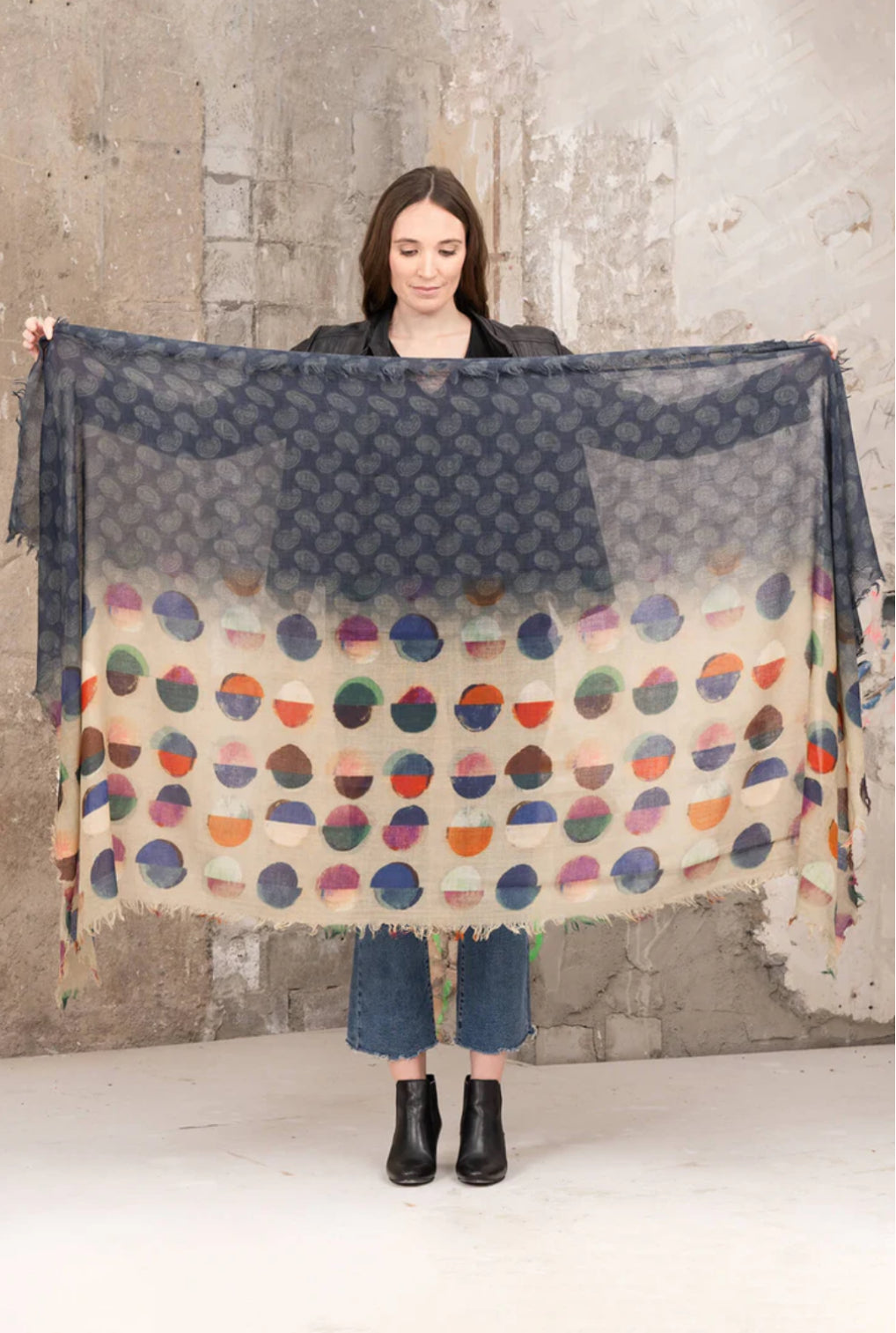 ‘Ayaka’ Australian Merino Scarf