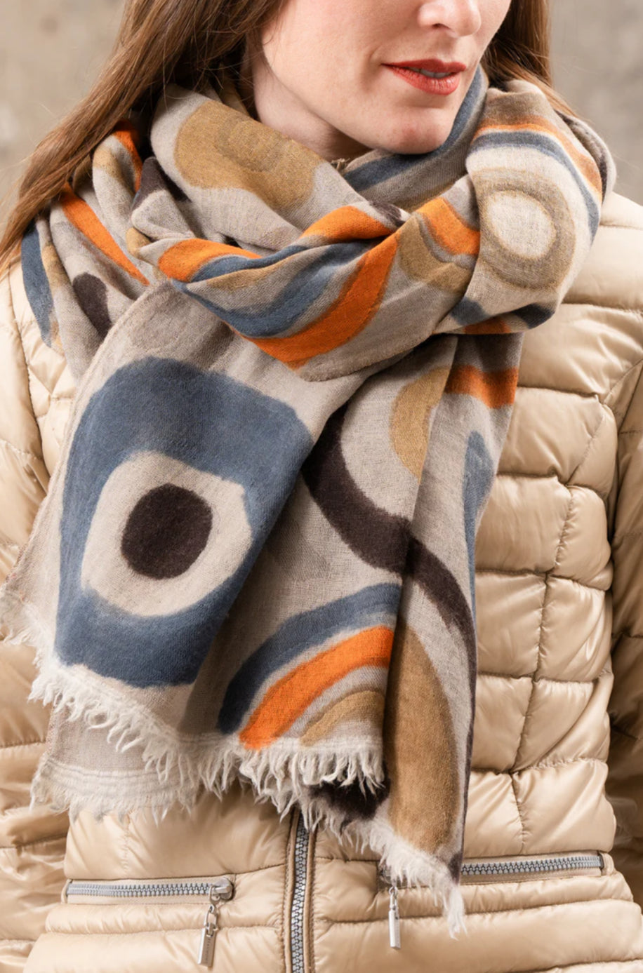 ‘Bonnie’ Australian Merino Scarf
