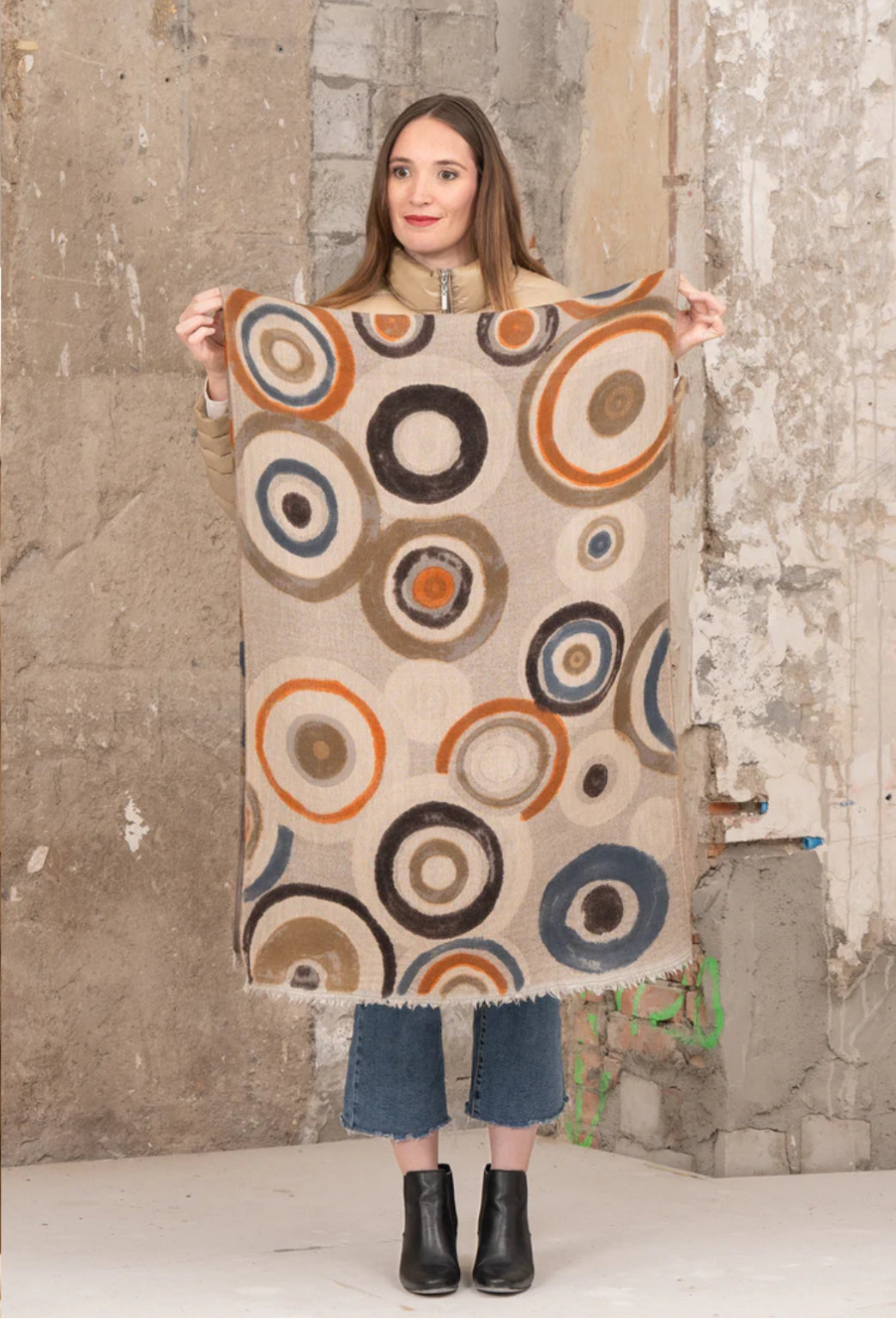 ‘Bonnie’ Australian Merino Scarf