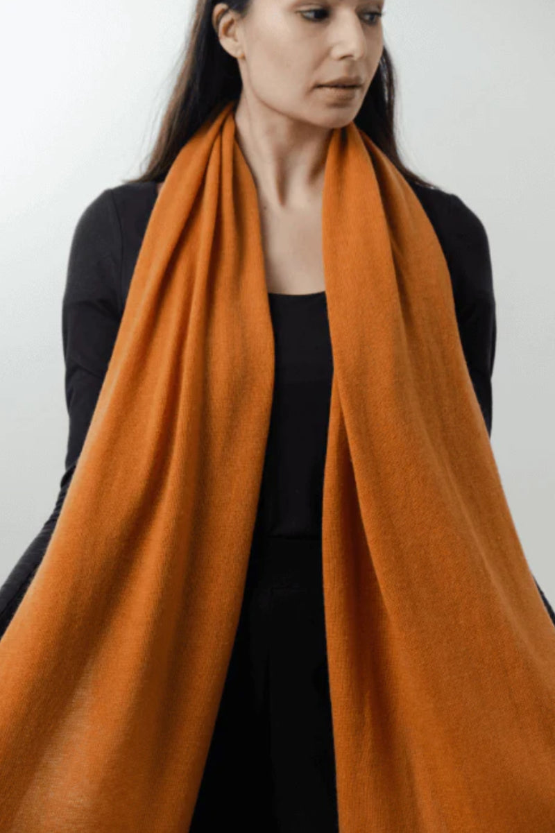 Yoko Australian Merino Knitted Scarf - Various Colours